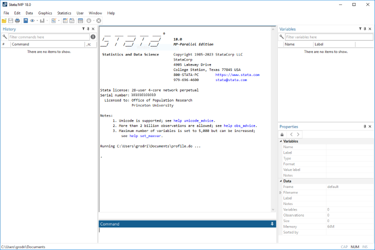 stata 13.0